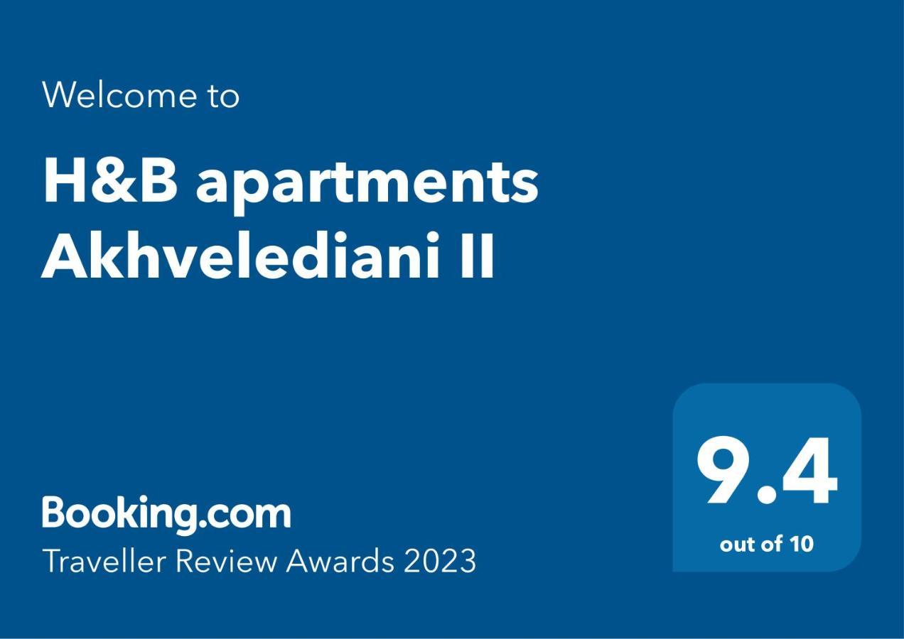 Hb Apartments Akhvelediani II Tbilisi Exterior photo